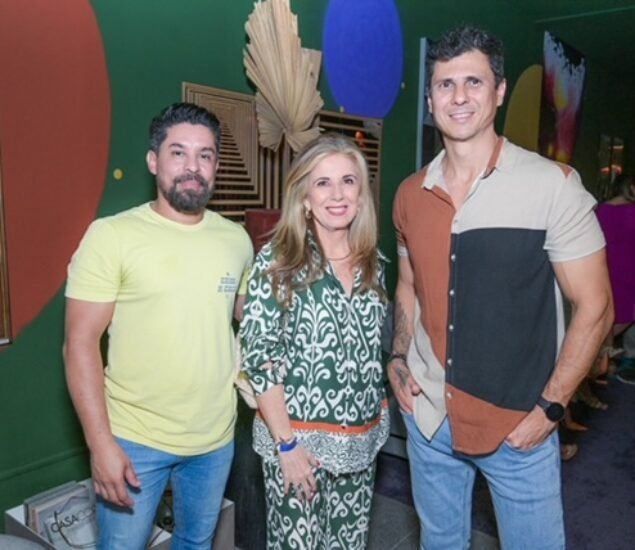 Rodrigo Dutra, Claudia Louzada e Chrstian Vieira