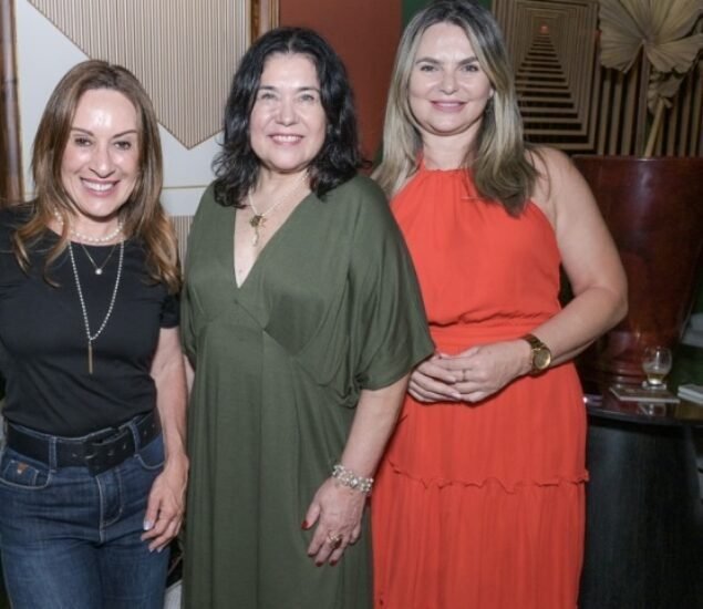 Iza Mendonça, Rita Tristão e Luciene Costa