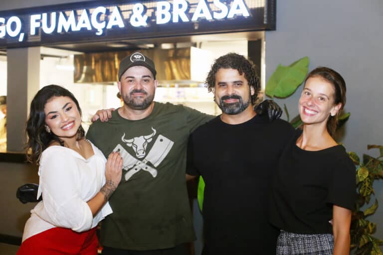 Ana maria Victa, Luis Pereira, Danilo Figueiredo e Bárbara Vallandro.