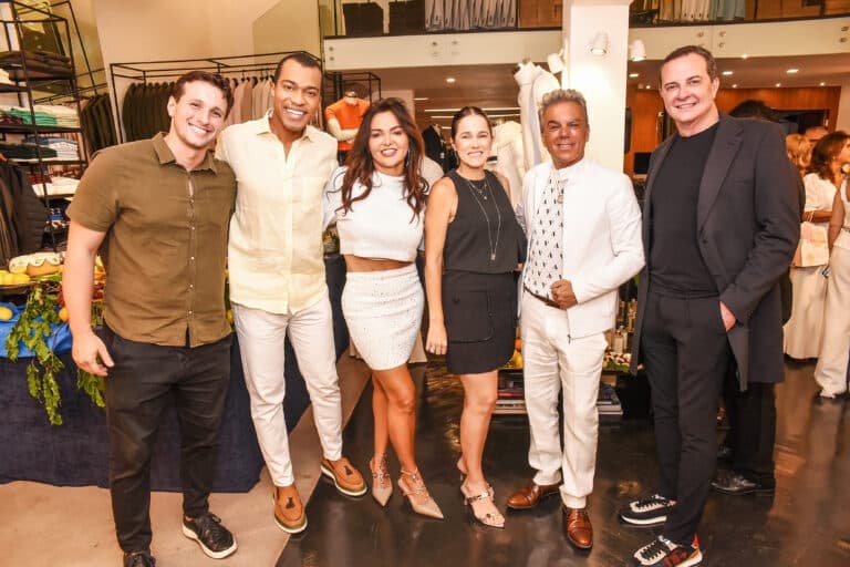 Jhonatan Bassetto, Marlon Vianna, Luiza Bragatto, Érika Carneiro, Ivan Aguilar e Luiz Calenzani