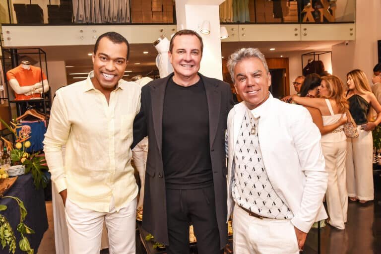 Marlon Vianna, Luiz Calenzani e Ivan Aguilar