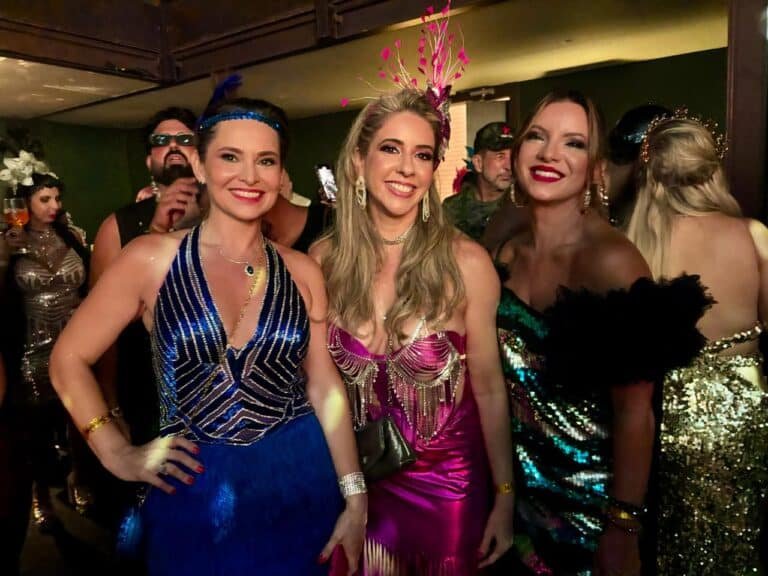 Mariana Lisboa, Cristina Frechiane e Patricia de Castro