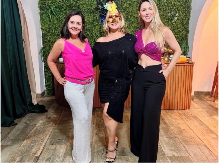 Leila Moreira, Adriana Andrade e Úrsula Estrela