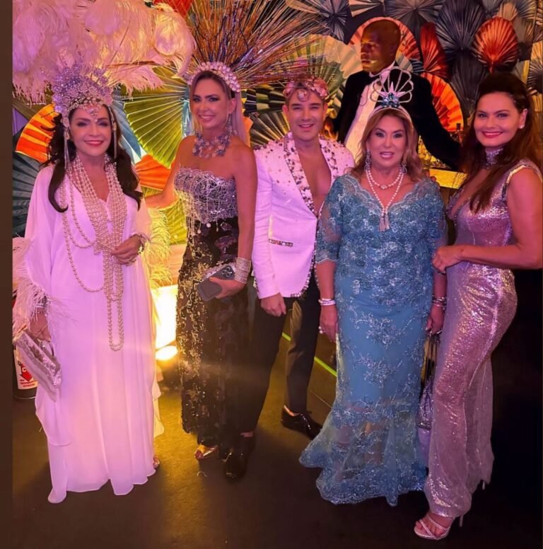 Liliane Rodrigues, Márcia Veríssimo, Marcelo Hicho, Tete Macedo e Magda Cotrofê