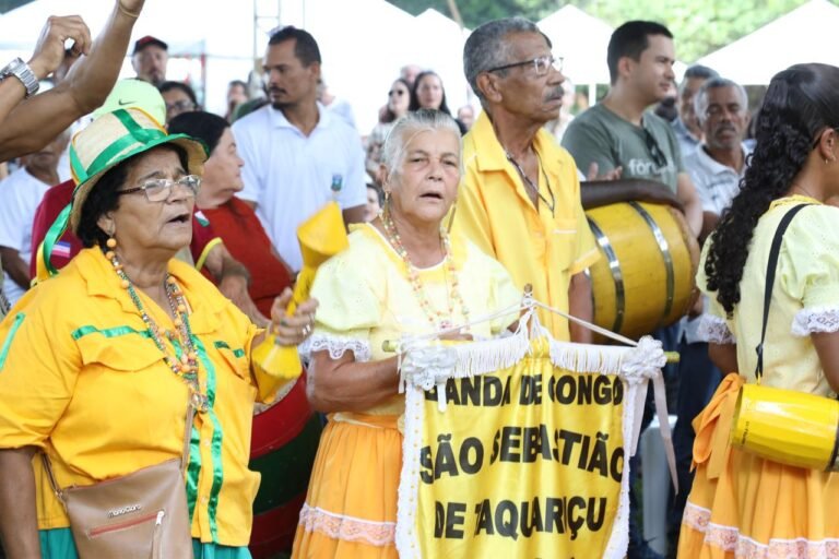 Carnaval de Congo de Roda dágua 2025 em Cariacica festeja Nossa Senhora Penha. Créditos Claudio Postay 0102