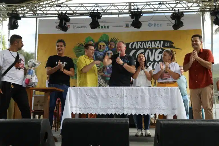 Carnaval de Congo de Roda dágua 2025 em Cariacica festeja Nossa Senhora Penha. Créditos Claudio Postay 0104