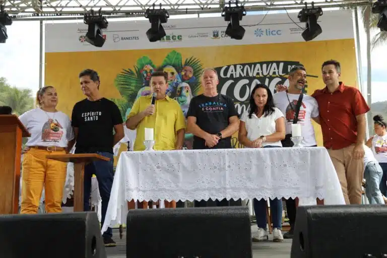 Carnaval de Congo de Roda dágua 2025 em Cariacica festeja Nossa Senhora Penha. Créditos Claudio Postay 0106