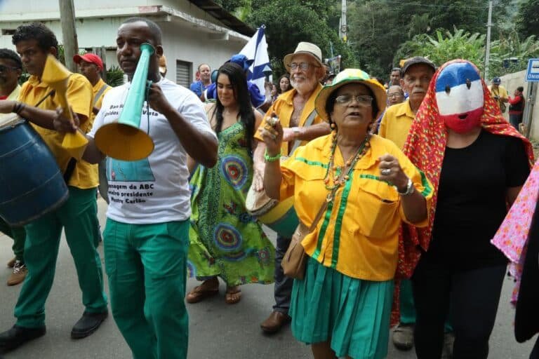 Carnaval de Congo de Roda dágua 2025 em Cariacica festeja Nossa Senhora Penha. Créditos Claudio Postay 012