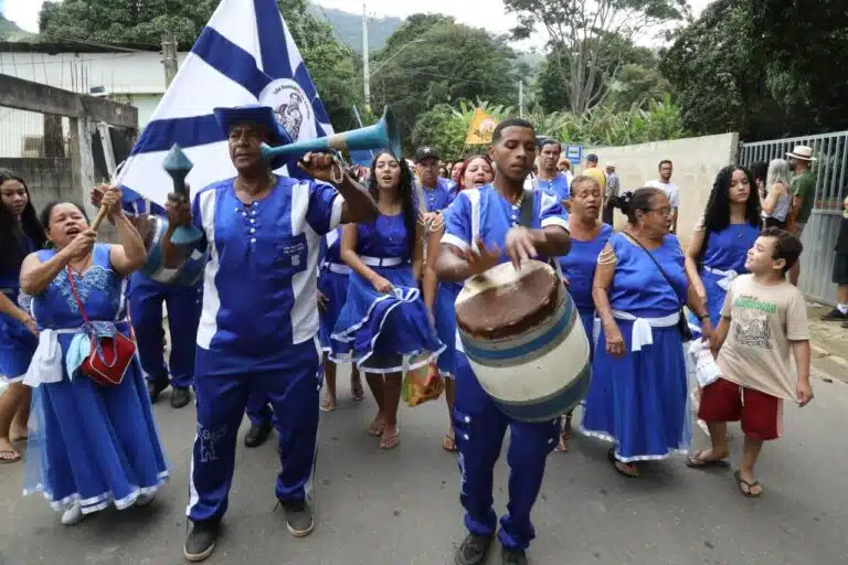 Carnaval de Congo de Roda dágua 2025 em Cariacica festeja Nossa Senhora Penha. Créditos Claudio Postay 013