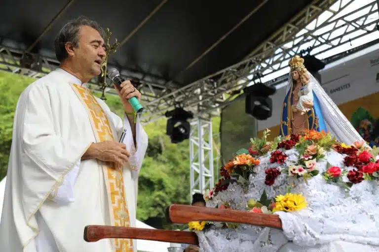 Carnaval de Congo de Roda dágua 2025 em Cariacica festeja Nossa Senhora Penha. Créditos Claudio Postay 0140