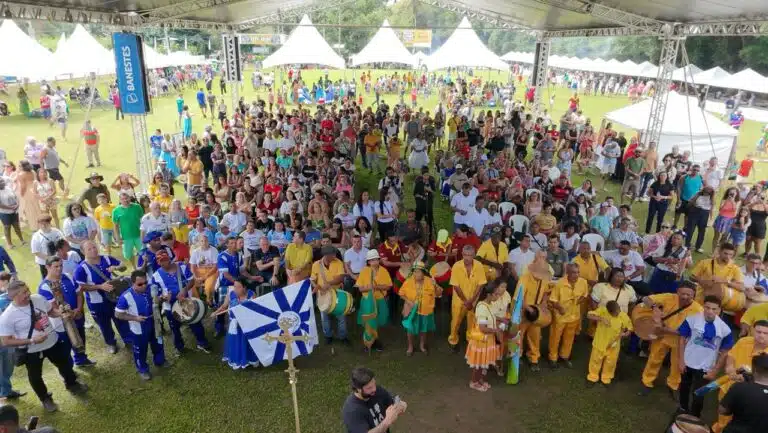 Carnaval de Congo de Roda dágua 2025 em Cariacica festeja Nossa Senhora Penha. Créditos Claudio Postay 0144