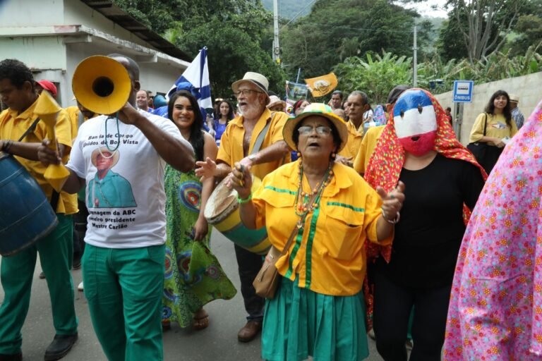 Carnaval de Congo de Roda dágua 2025 em Cariacica festeja Nossa Senhora Penha. Créditos Claudio Postay 015