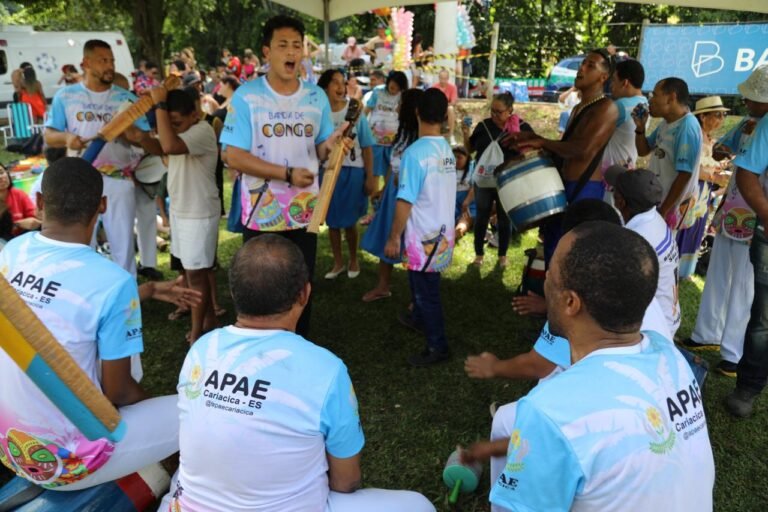 Carnaval de Congo de Roda dágua 2025 em Cariacica festeja Nossa Senhora Penha. Créditos Claudio Postay 0166