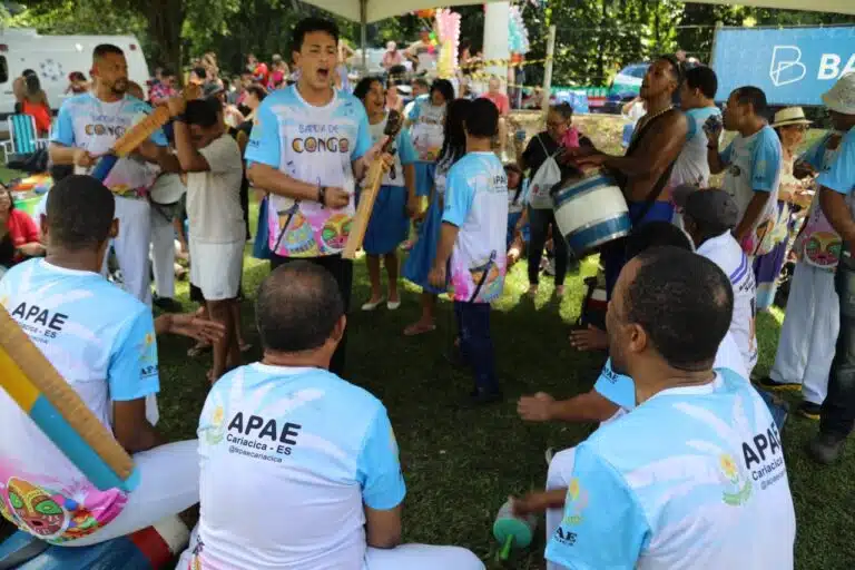 Carnaval de Congo de Roda dágua 2025 em Cariacica festeja Nossa Senhora Penha. Créditos Claudio Postay 0166