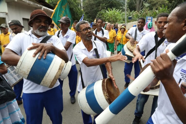 Carnaval de Congo de Roda dágua 2025 em Cariacica festeja Nossa Senhora Penha. Créditos Claudio Postay 017