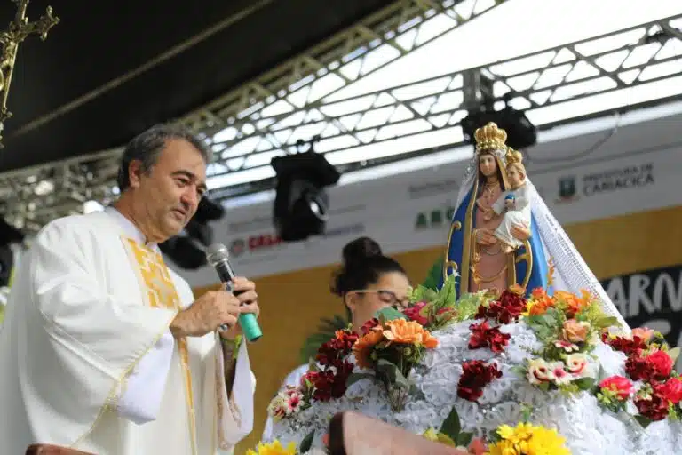 Carnaval de Congo de Roda dágua 2025 em Cariacica festeja Nossa Senhora Penha. Créditos Claudio Postay 0180