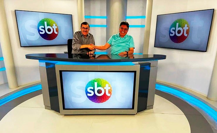 Os acionistas Rui Baromeu e Walter Cavalcante  celebrando a nova conquista