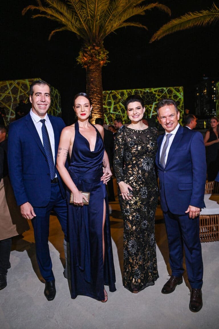 Gustavo Rezende, Lorena Perdigão, Joana e Rodrigo Barbosa
