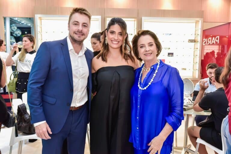 Tomas Baldo, Ana Luiza Azevedo e Denise Azevedo
