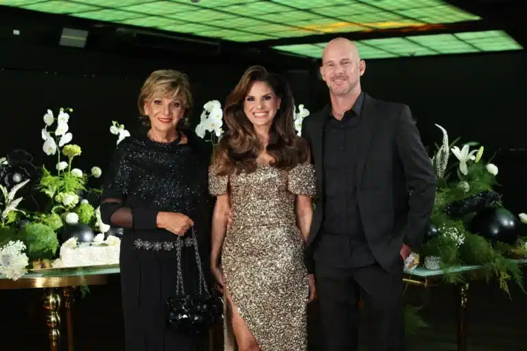 Gracinha Resende, Camila Resende e Bernardo Hermany