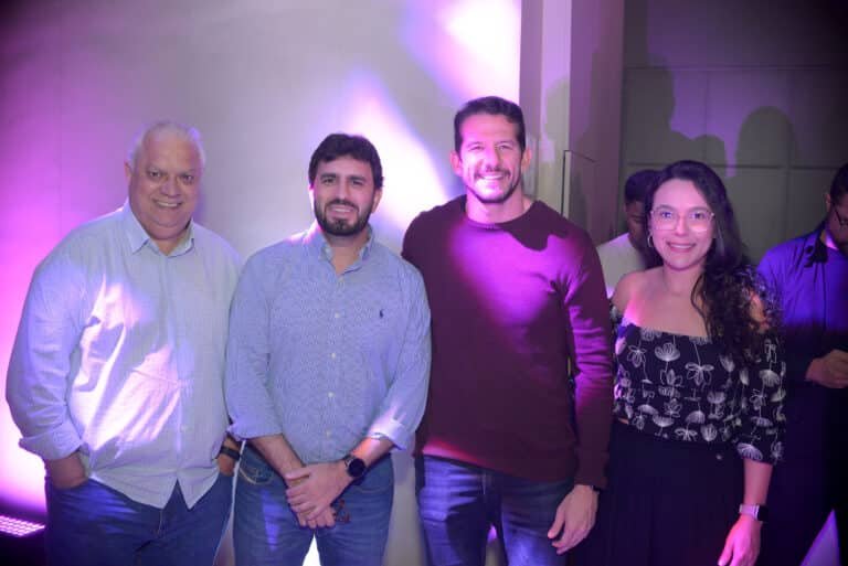 Amilton Almeida, João Resegue, Alexandre Pedroni e Fani Rocha