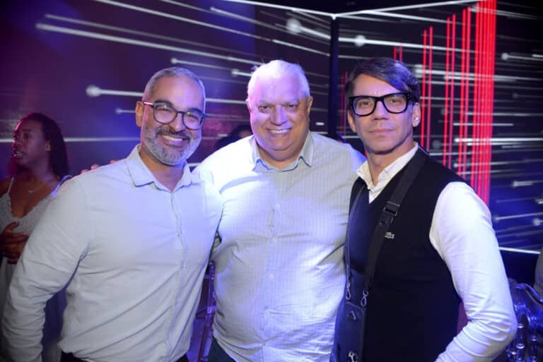 Danilo Lessa, Amilton Almeida e Leonardo Davel