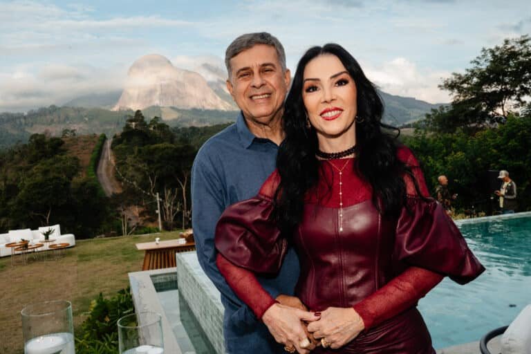 Justino e Cláudia Mameri.