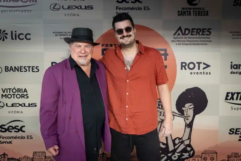 Mitch Woods e Murilo Bruggrer.