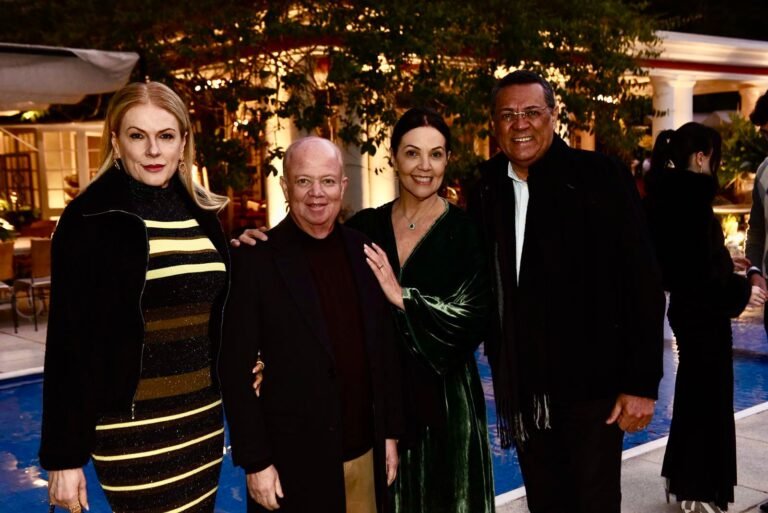 Ricardo e Lilian Rabinovitch com Erika Racanelli e Marcus Vinicius Rego