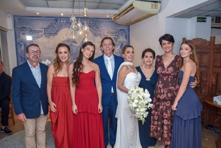 Com a família