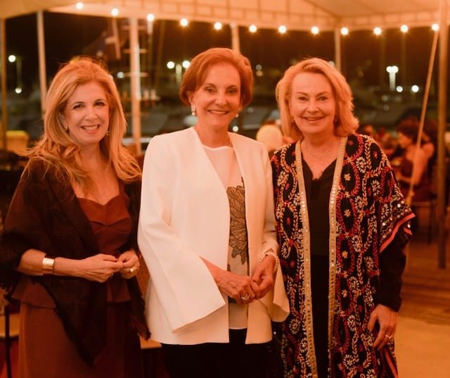 Claudia Louzada, Martha Paiva e Beth Dalcolmo