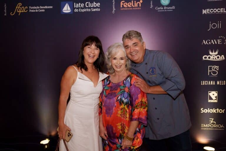 Andreia Schneider, Patricia Asseff e Dunga Dantas.