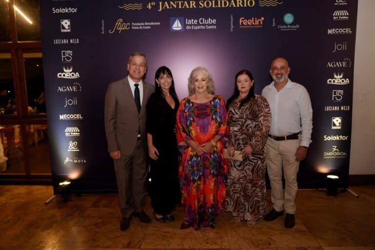 Fabiano Pereira, Karina Machado, Patricia Asseff, Karina Petronetto e Alex Mariano.