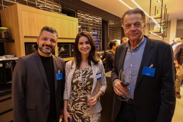 Junior Venturin, Michele Janovik e Evandro Millet