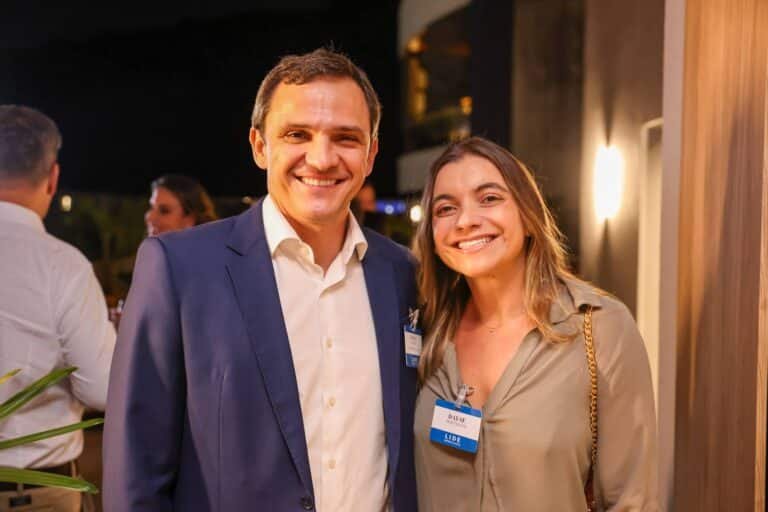 Thiago Santos e Dayse Hoffmann