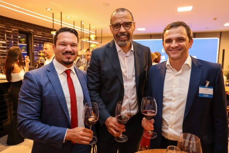 Slin Ribeitro, Paulo Roberto Rosa Pereira e Thiago Santos