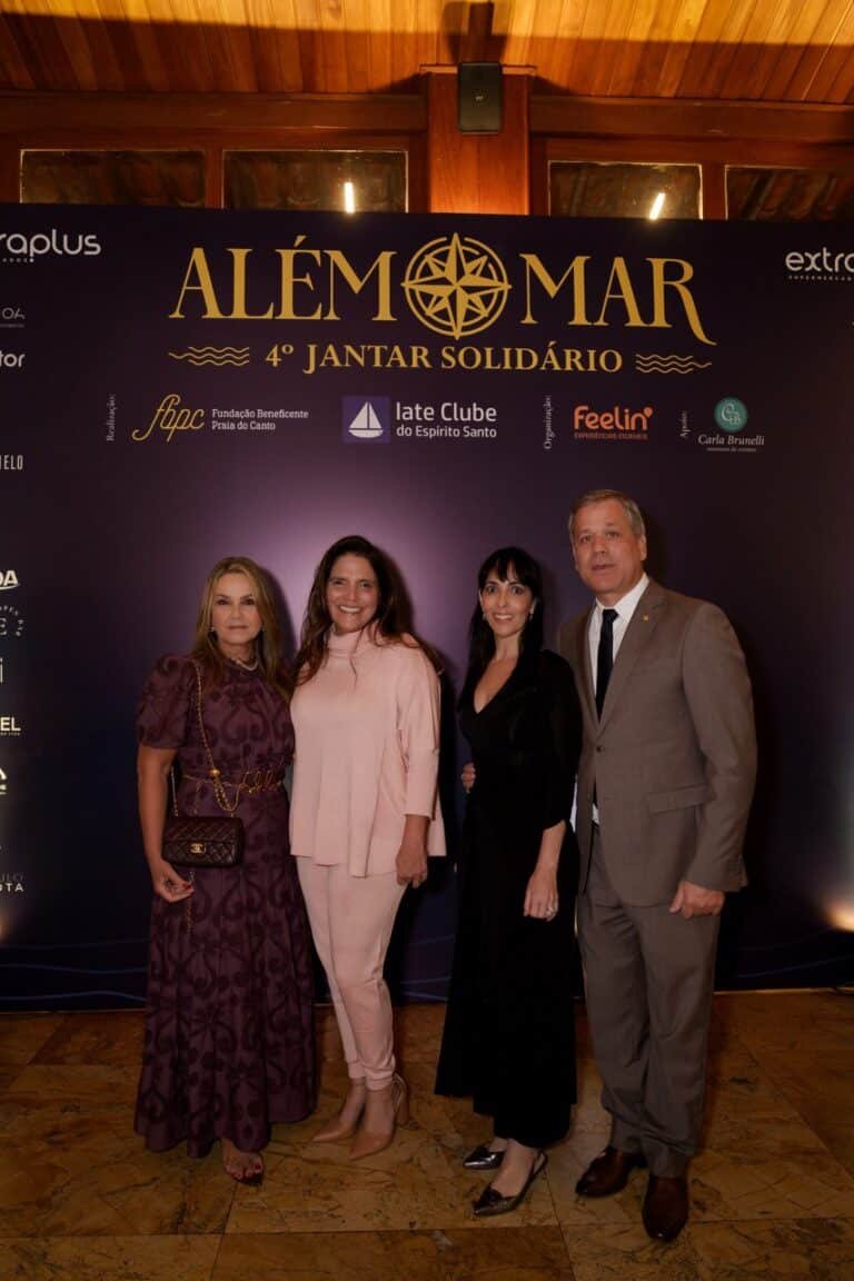 Lorenza Tanure, Paula Pazolini, Karina Machado e Fabiano Pereira