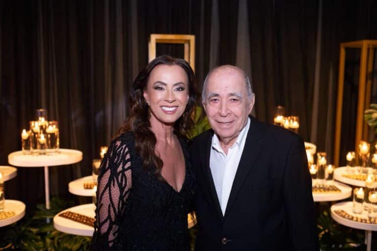 Luciana Almeida com o pai, Eleisson Almeida