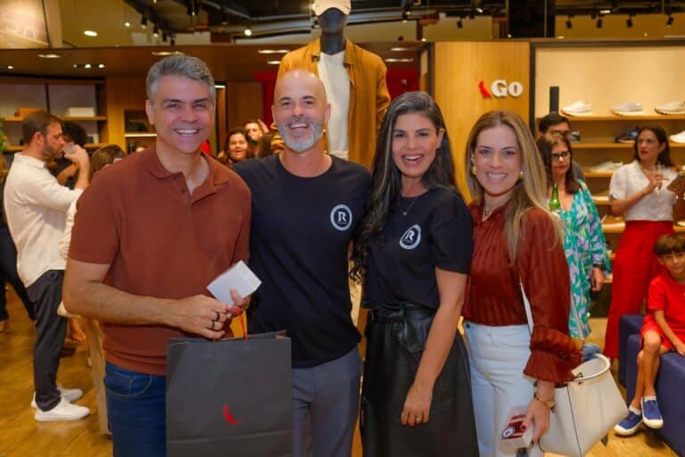 Pierre Almeida, Ricardo e Carol Lobato e Gisella Rezende