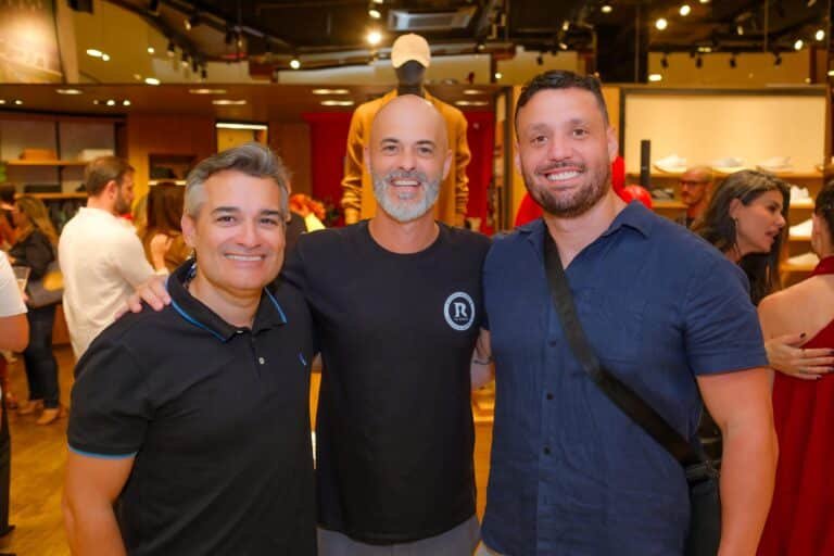 Cicero Moro, Ricardo Lobato e Pedro Cutini