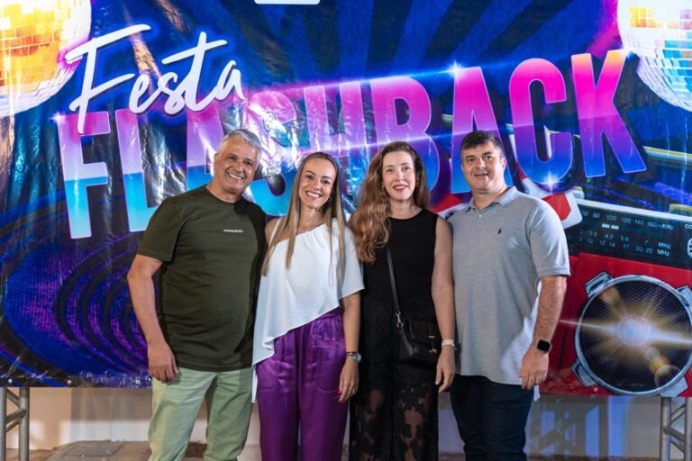 Fabiana Rios e Fabio Lopes, Gustavo Miranda e Priscila Harckbart.