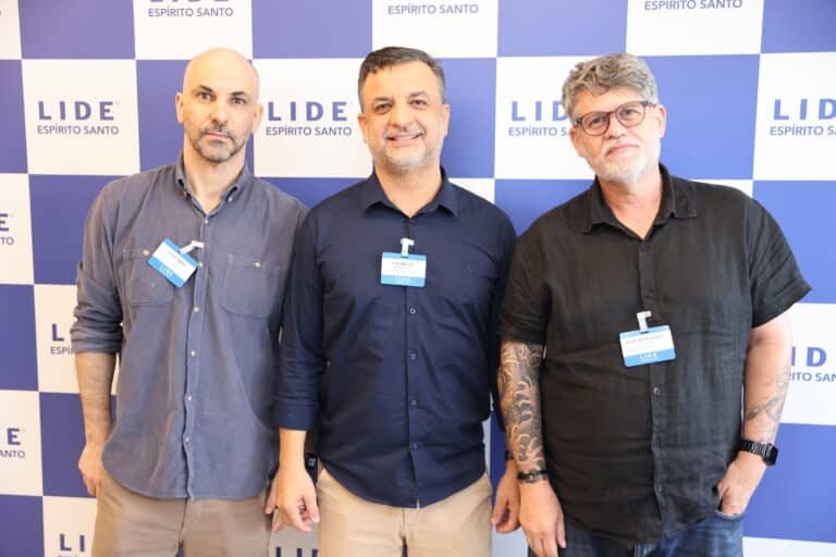 Leonardo Veiga, Charles Bitencourt e José Ronaldo Copolillo