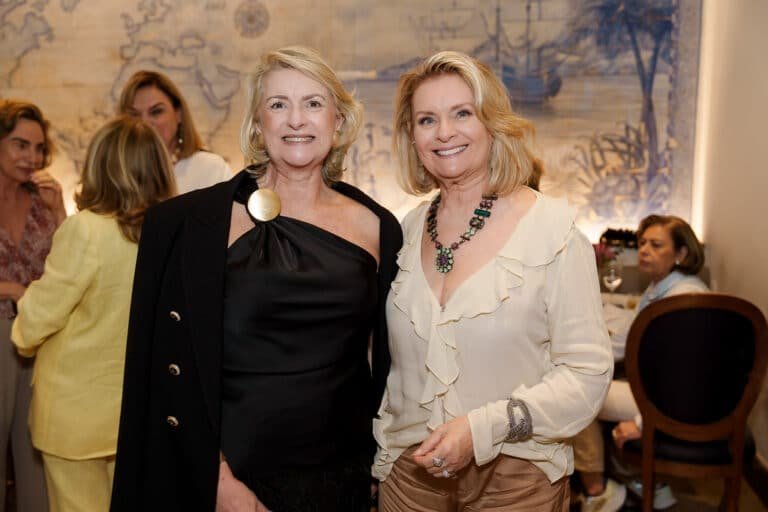 Gracinha Nader e Solange Herkhonff