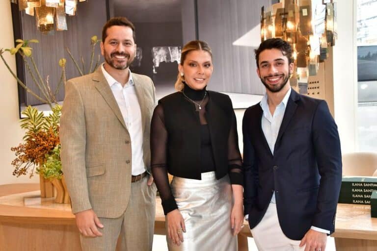Guilherme Borges, Ilana Santiago e Rafael Borges