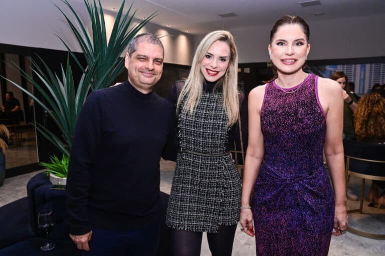 Patrick Ribeiro, Flavinha Mendonça e Debora Veronez