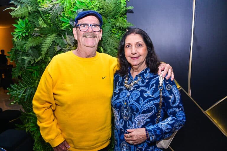 Hedjaz Giurizatto Jr.  (Gedão), e Angélica Soneghetti.