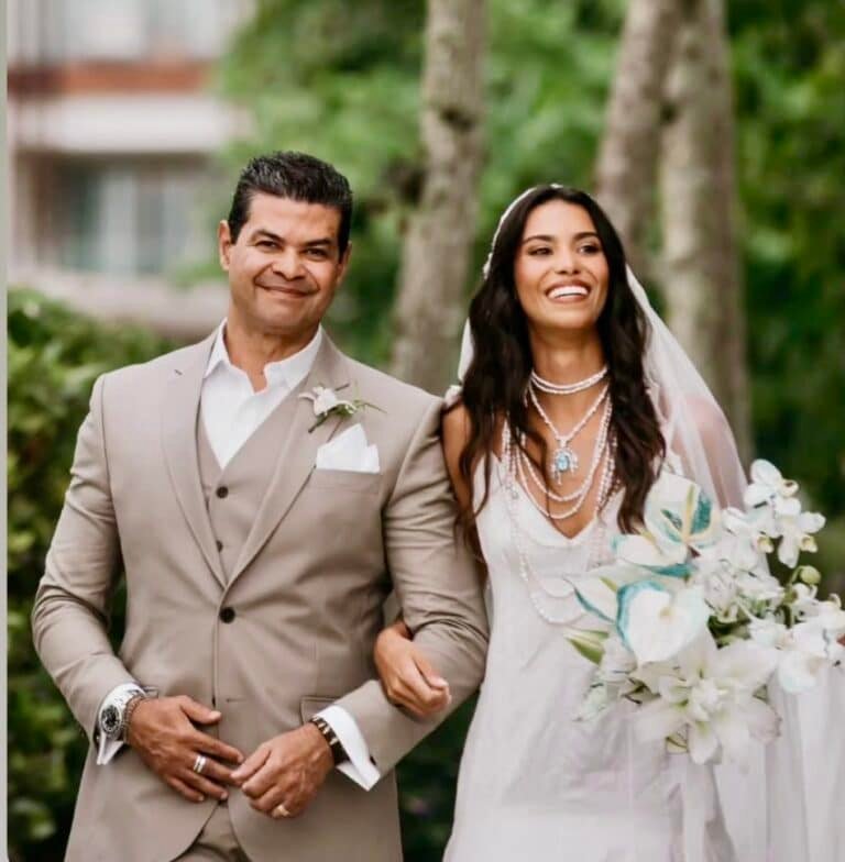 Dorion Soares ao lado de sua filha Yohana Soares