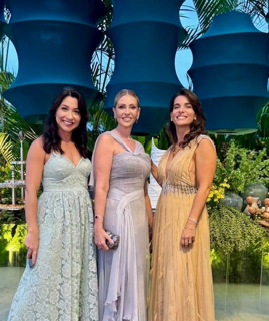 Rebeca Machado, Tatiana Soares e Rita Abdala