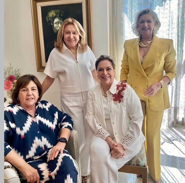 Ângela Nicoleti, Carlota Gottardi, Letícia Pernambuco e Gracinha Nader