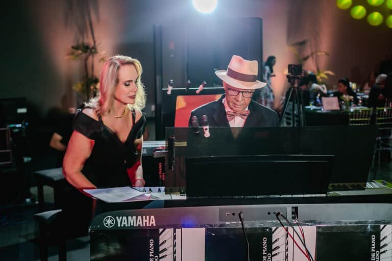 Silvânia Saadi e Johnson Joaquin Gouveia